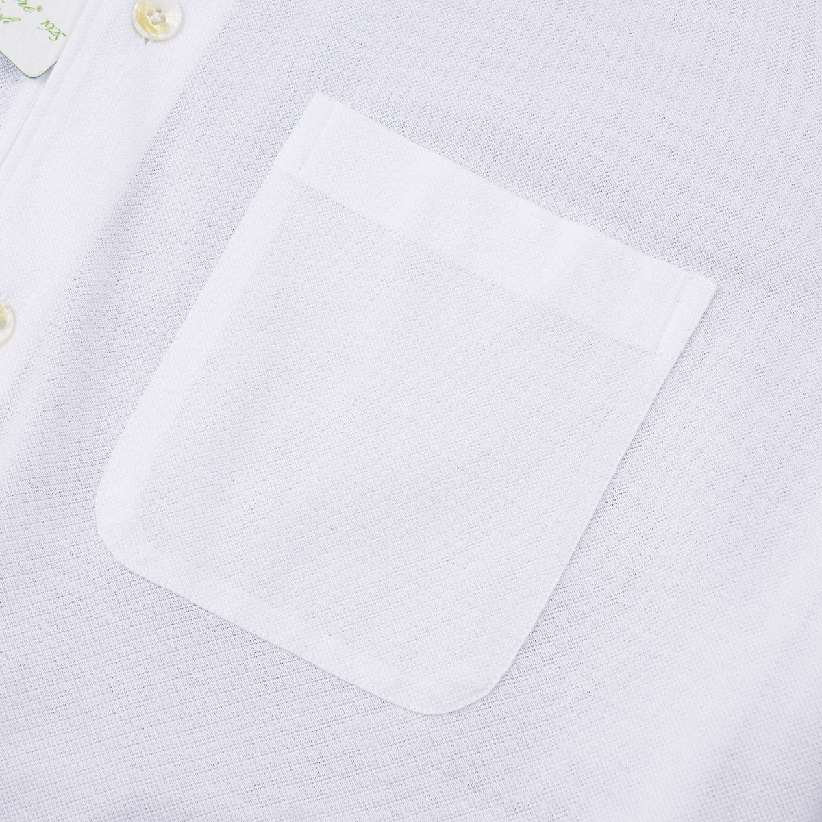 Finamore Lightweight Pique Cotton Polo