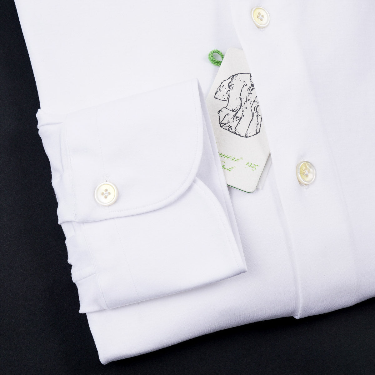 Finamore Slim-Fit Jersey Cotton Shirt