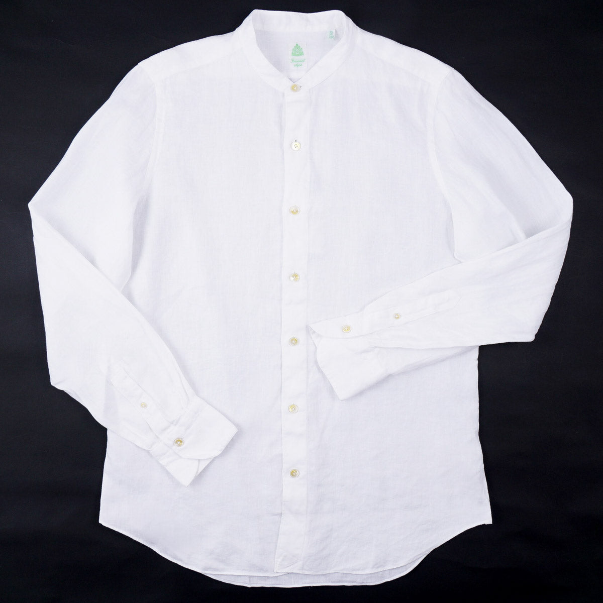 Finamore Slim-Fit Linen Dress Shirt