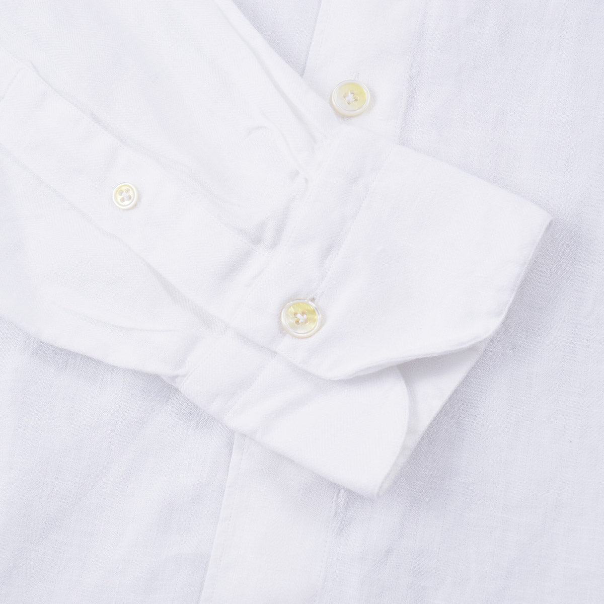 Finamore Slim-Fit Linen Dress Shirt