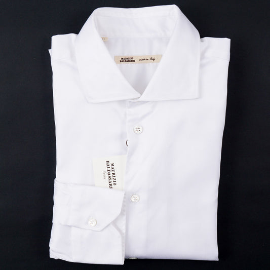 Maurizio Baldassari Herringbone Cotton Shirt