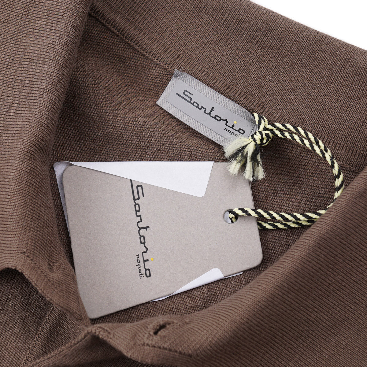 Sartorio Short-Sleeve Knit Cotton Polo