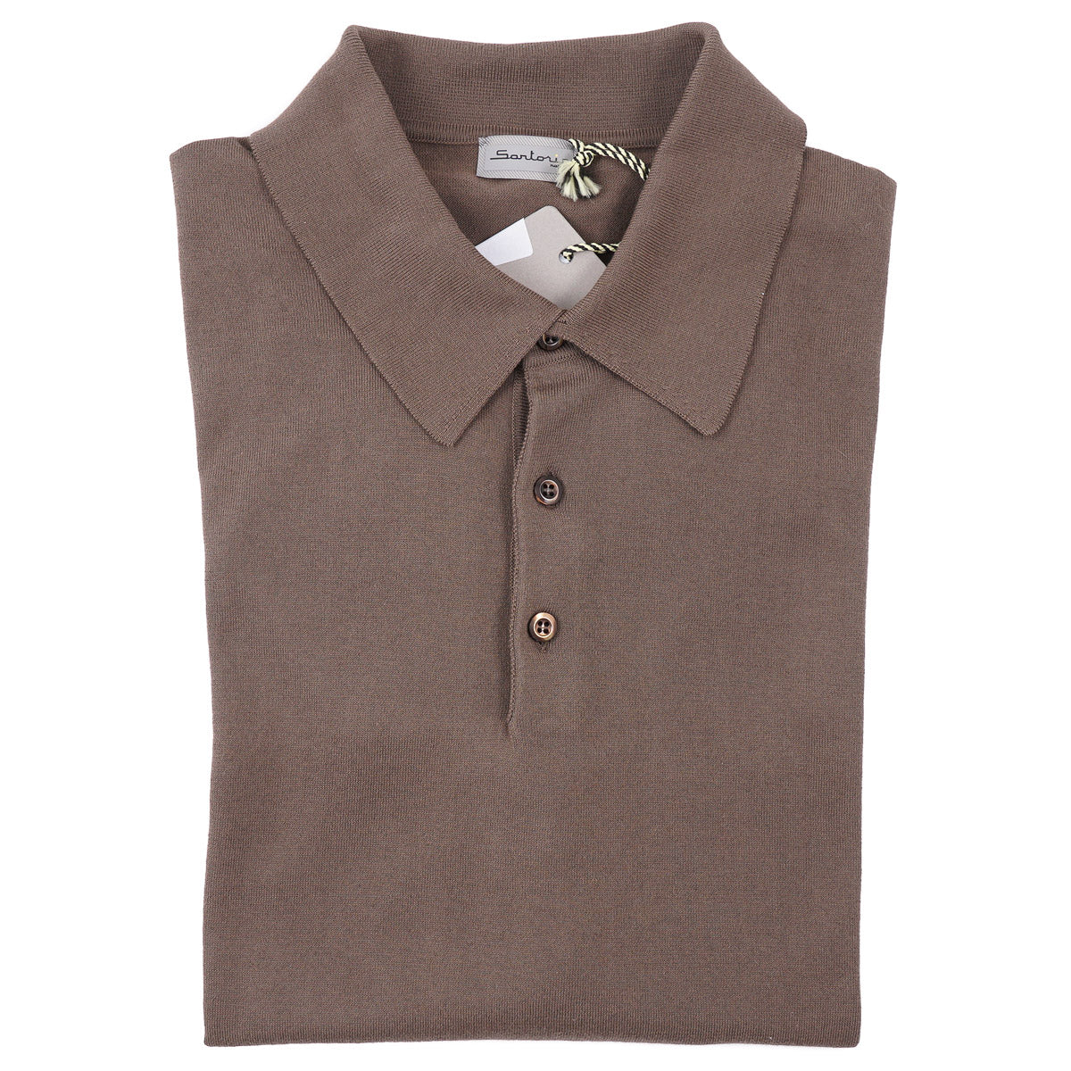 Sartorio Short-Sleeve Knit Cotton Polo
