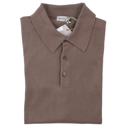 Sartorio Short-Sleeve Knit Cotton Polo
