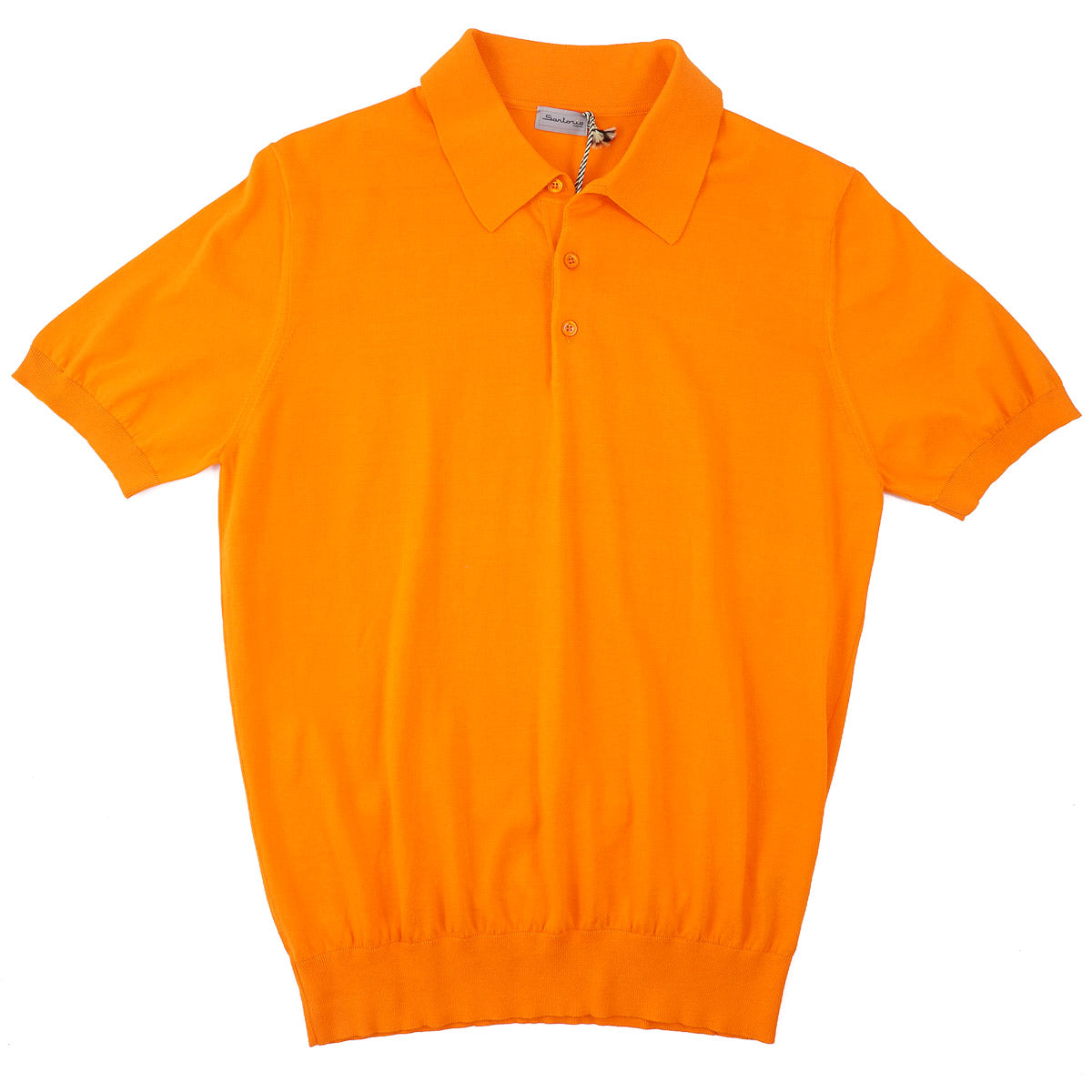 Sartorio Short-Sleeve Knit Cotton Polo