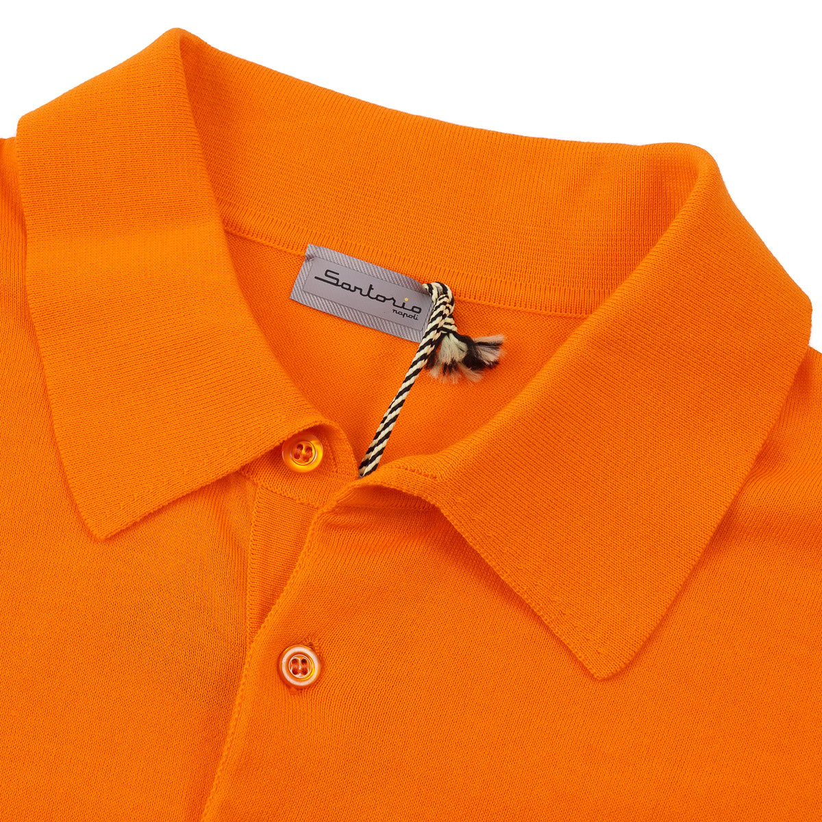 Sartorio Short-Sleeve Knit Cotton Polo