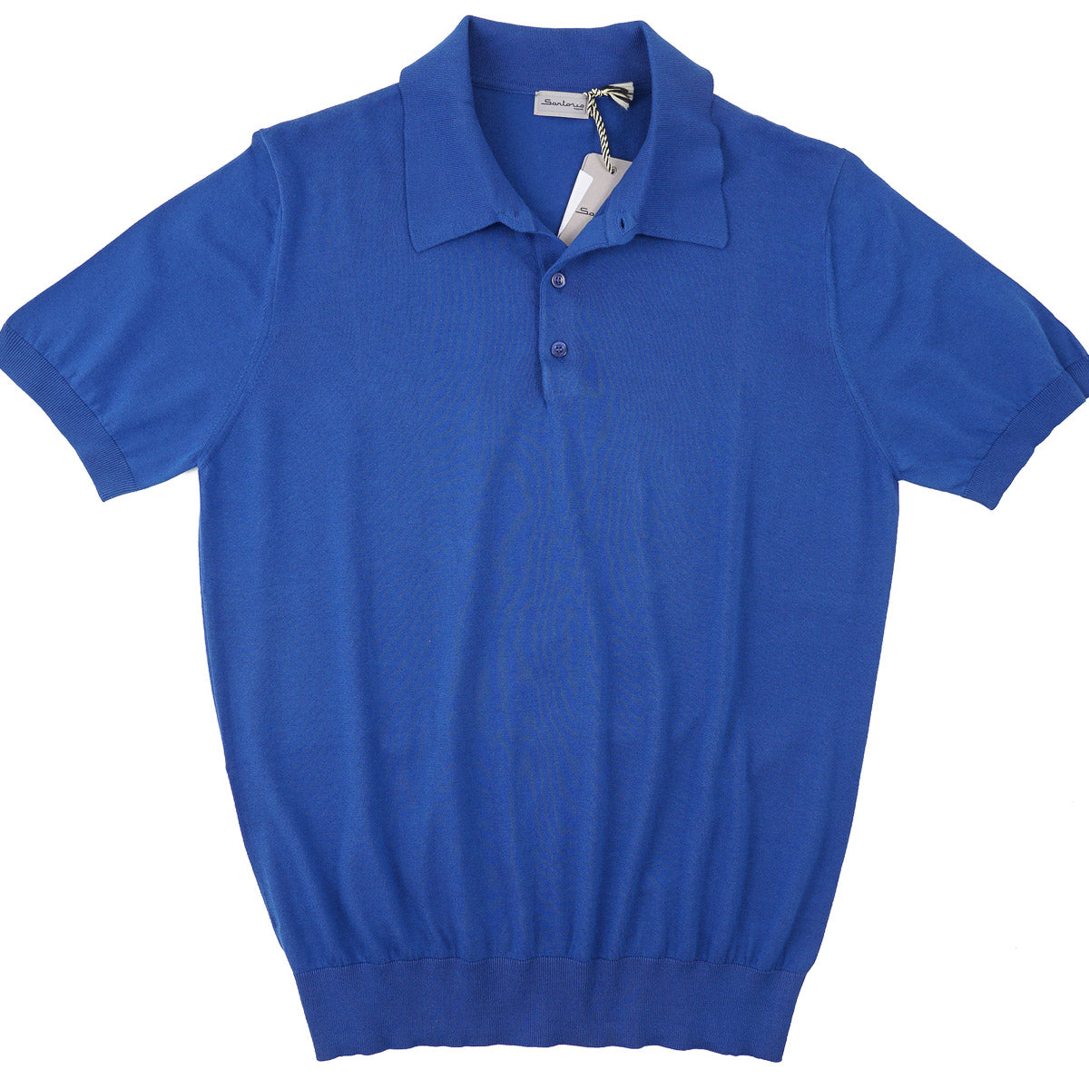 Sartorio Short-Sleeve Knit Cotton Polo