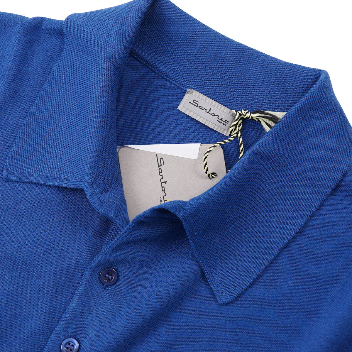 Sartorio Short-Sleeve Knit Cotton Polo