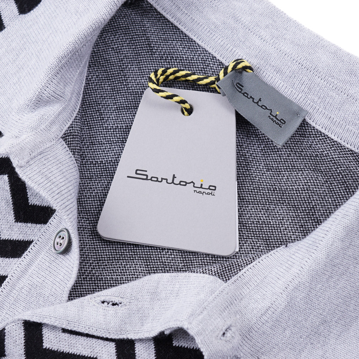 Sartorio Short-Sleeve Knit Cotton Polo