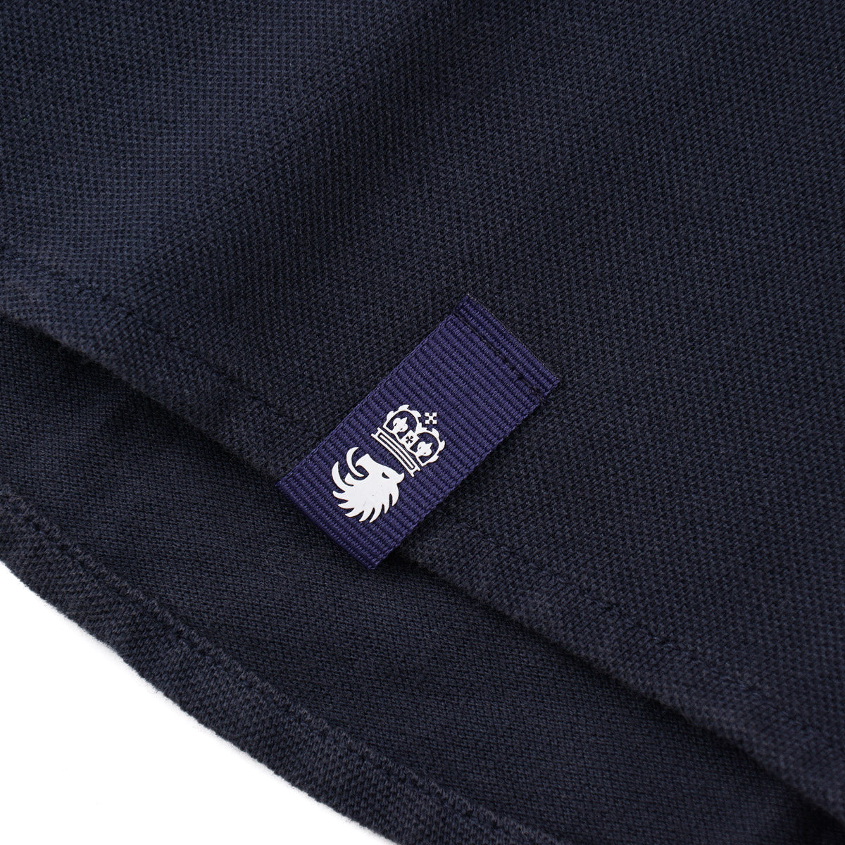 Drumohr Long Sleeve Pique Cotton Shirt