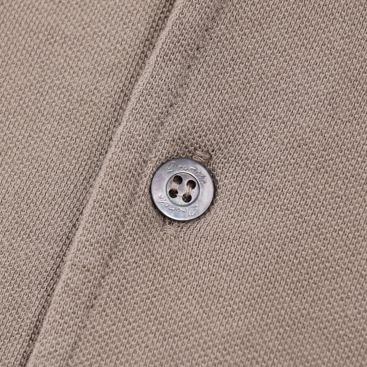 Drumohr Slim-Fit Pique Cotton Polo