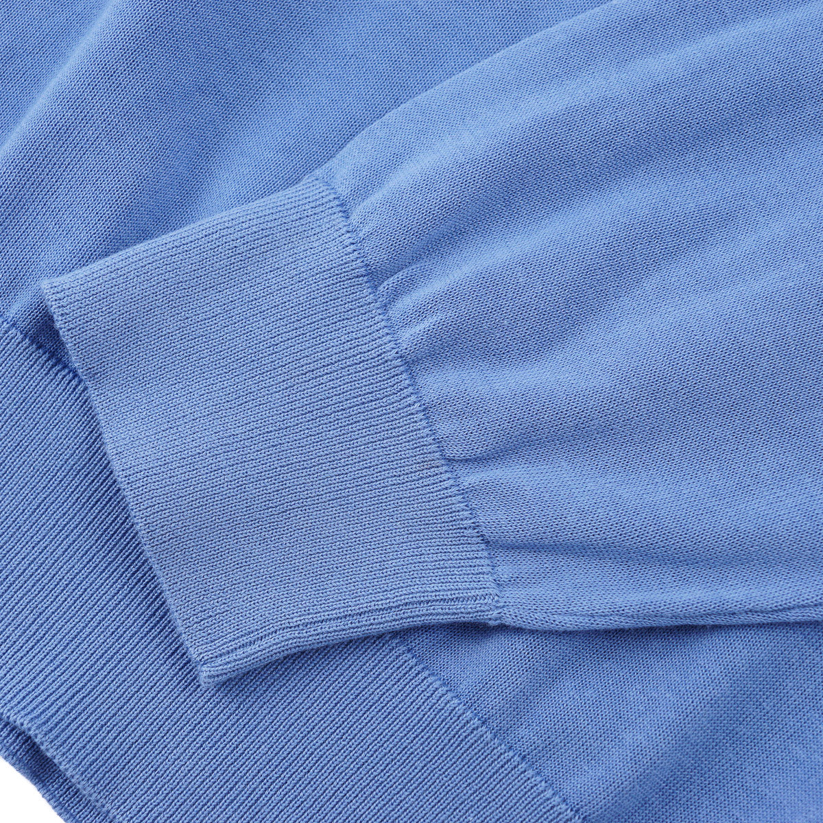 Drumohr Lightweight Cotton Polo Sweater