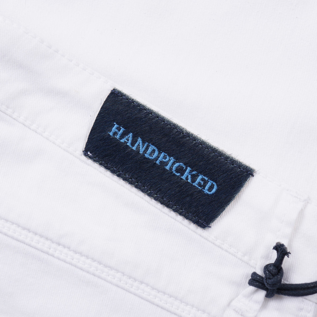 Handpicked 'Ravello' Slim-Fit Denim Jeans
