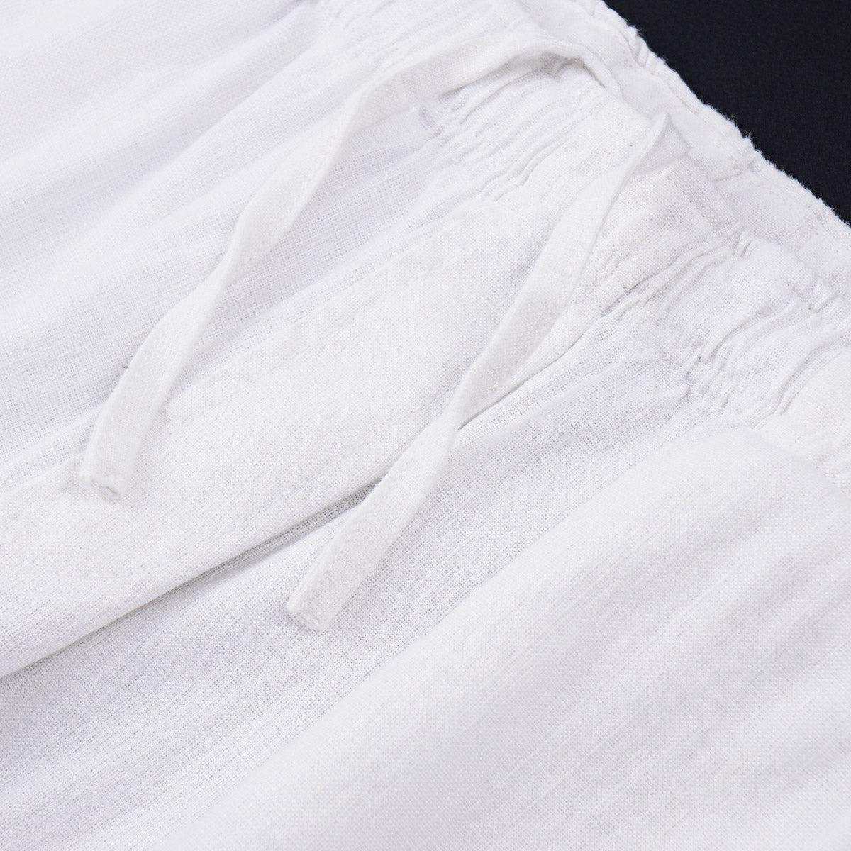 Maurizio Baldassari Linen-Cotton Drawstring Shorts