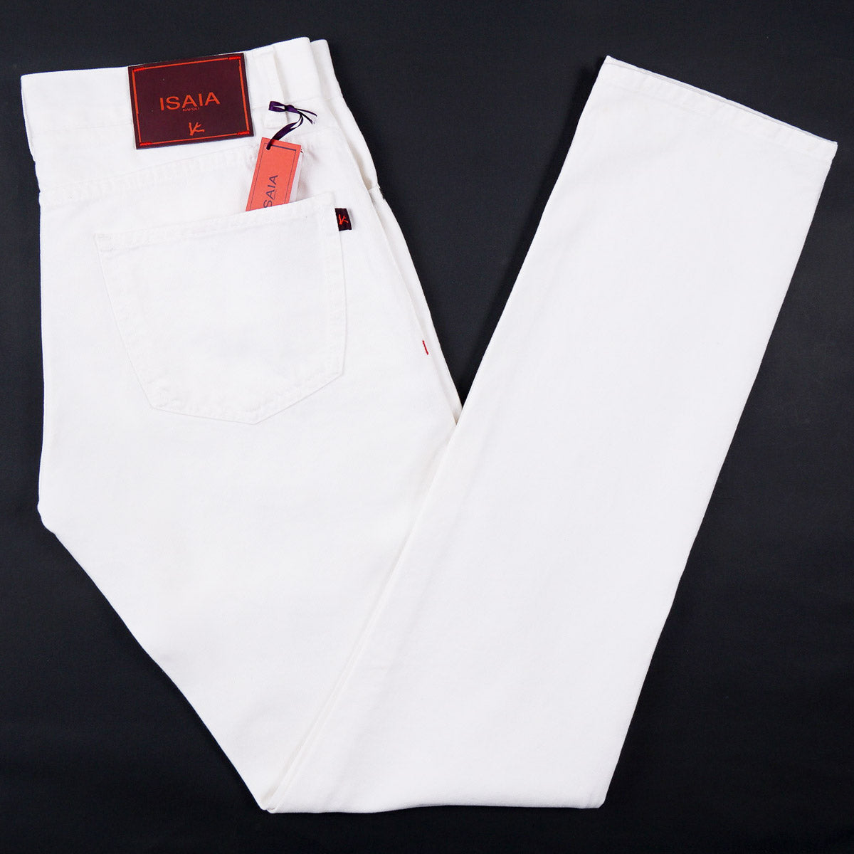 Isaia Slim Straight Selvedge Denim Jeans - Top Shelf Apparel
