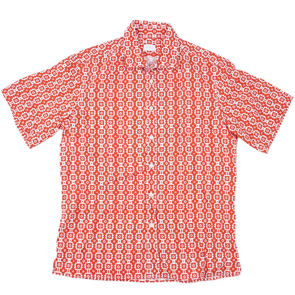04651 / A Trip in a Bag Printed Cotton Shirt