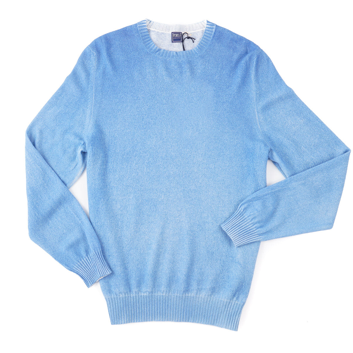 Fedeli Garment-Dyed Cashmere Sweater - Top Shelf Apparel