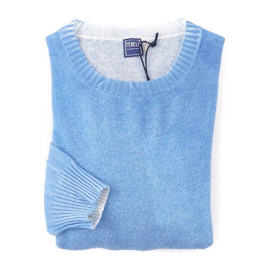 Fedeli Garment-Dyed Cashmere Sweater - Top Shelf Apparel