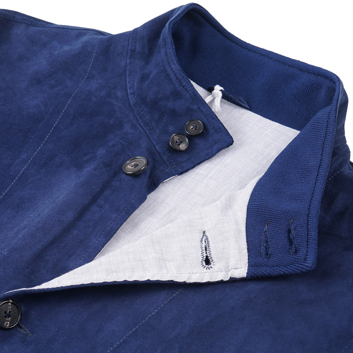 Manto Lambskin Suede and Linen Jacket - Top Shelf Apparel