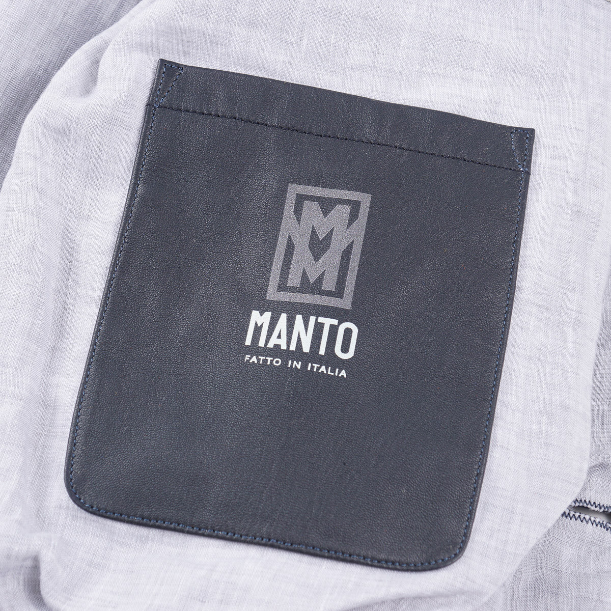 Manto Lambskin Suede and Linen Jacket - Top Shelf Apparel