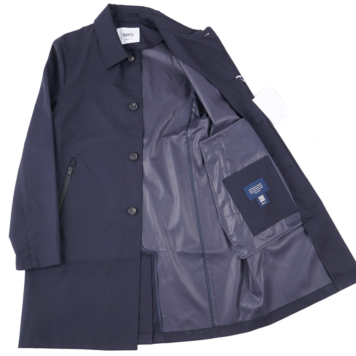 Manto 'Loro Piana Rain System' Coat - Top Shelf Apparel