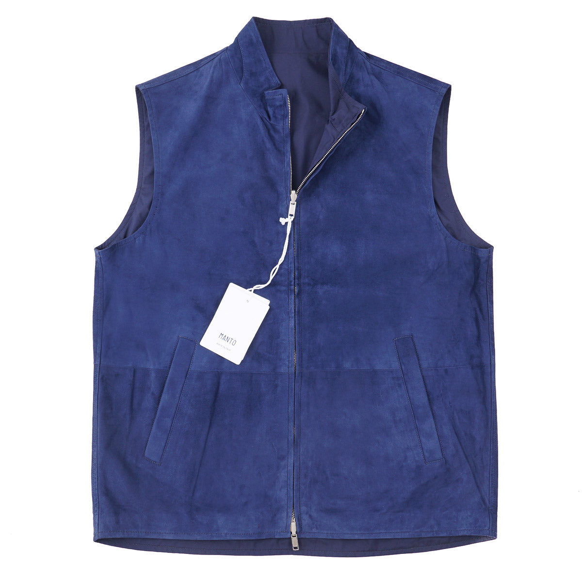 Manto Reversible Lambskin Suede Vest - Top Shelf Apparel