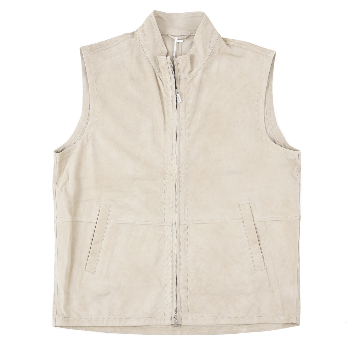 Manto Unlined Lambskin Suede Vest - Top Shelf Apparel