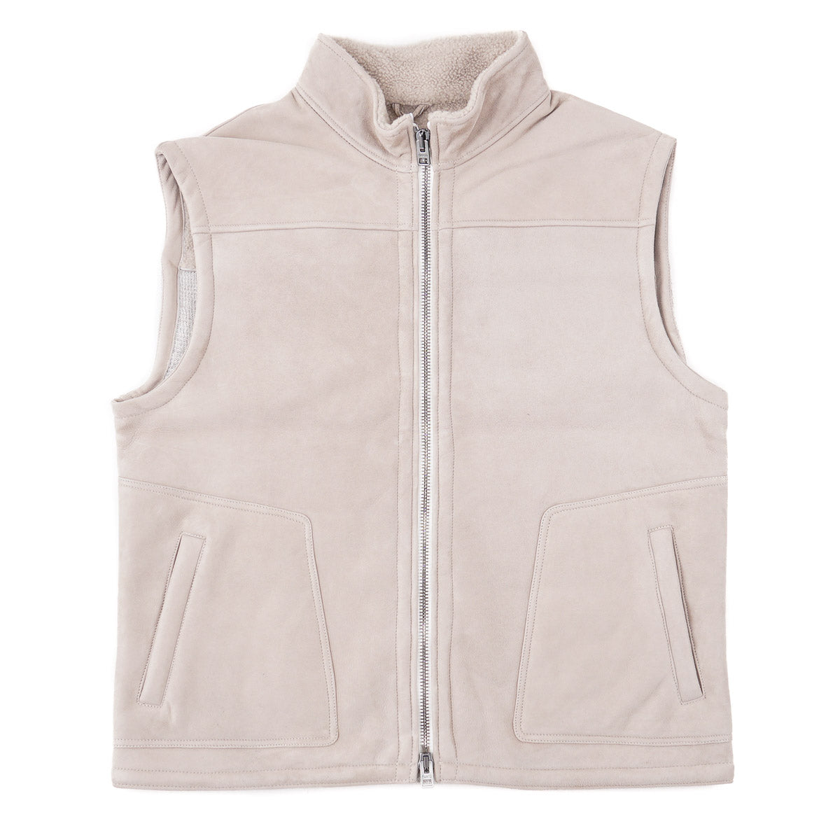 Manto Shearling Leather and Cashmere Vest - Top Shelf Apparel