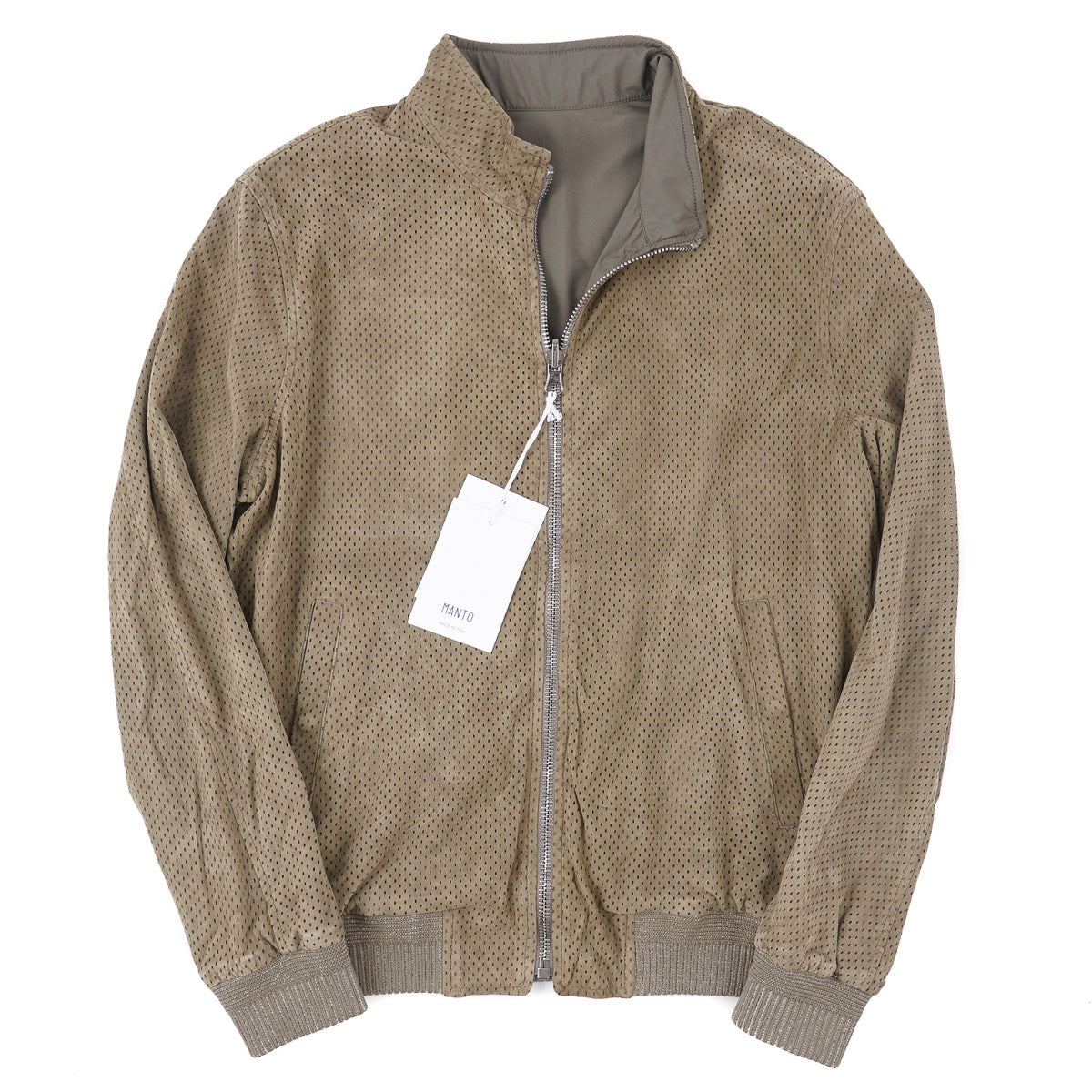 Manto Reversible Lambskin Suede Jacket - Top Shelf Apparel