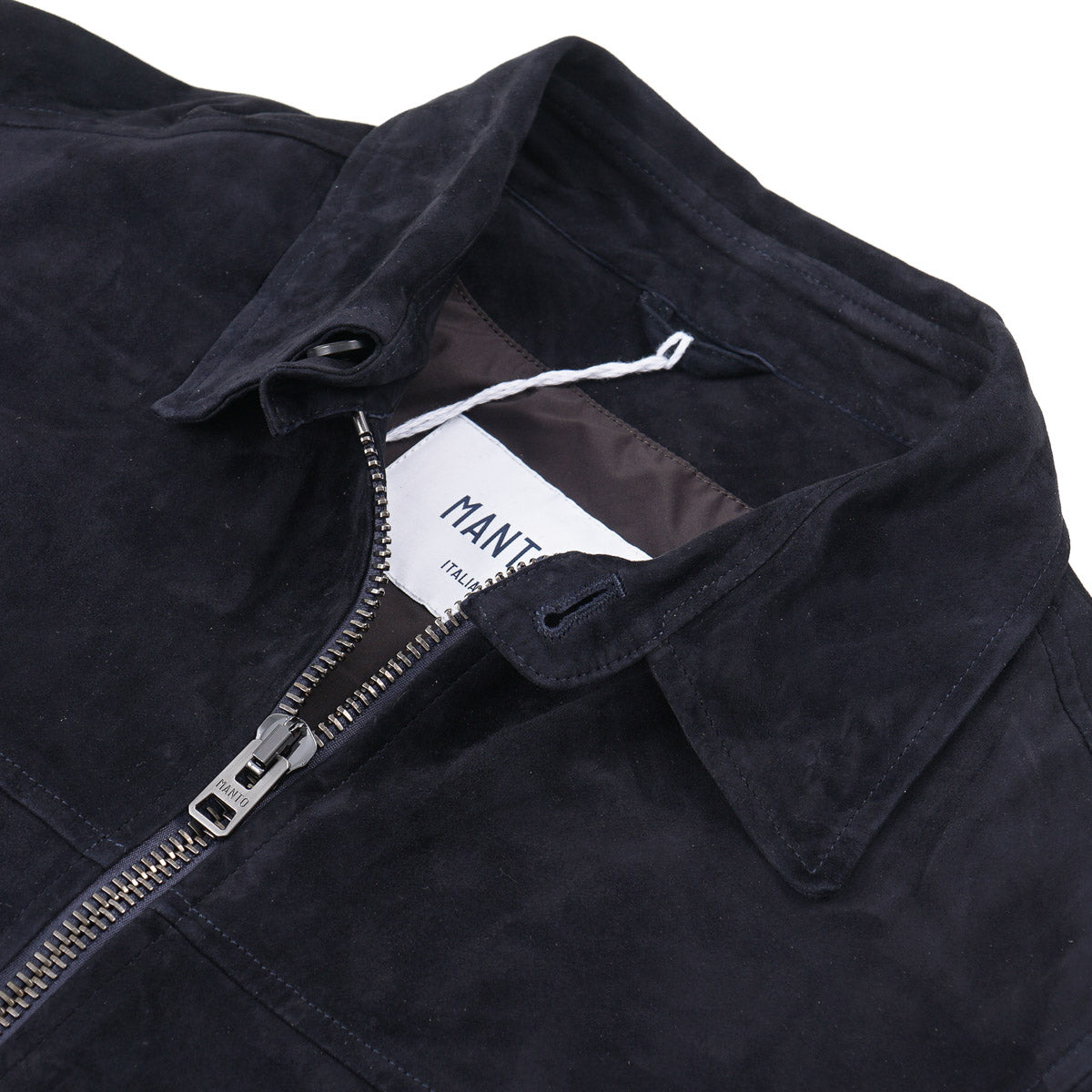 Manto Lambskin Suede and Wool Jacket - Top Shelf Apparel