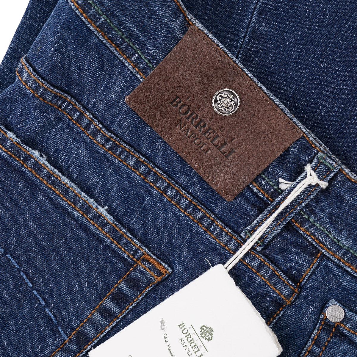 Luigi Borrelli Slim-Fit Denim Jeans