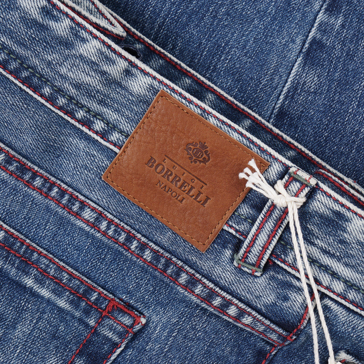 Luigi Borrelli Slim-Fit Denim Jeans