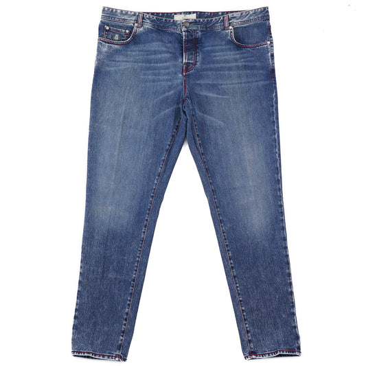 Luigi Borrelli Slim-Fit Denim Jeans