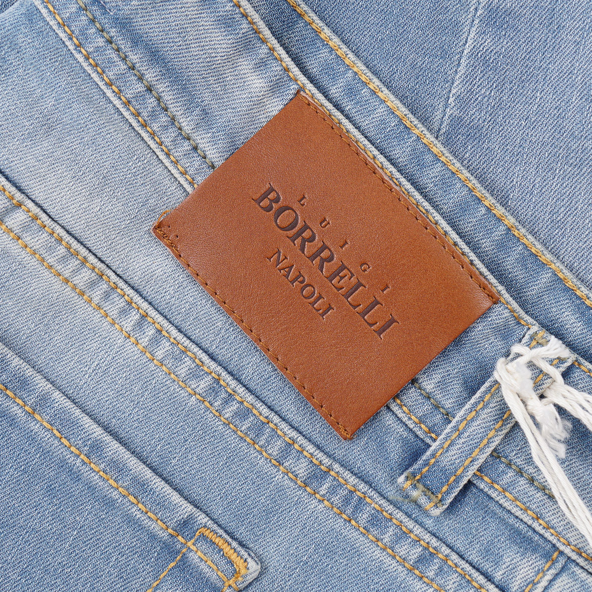 Luigi Borrelli Slim-Fit Denim Jeans