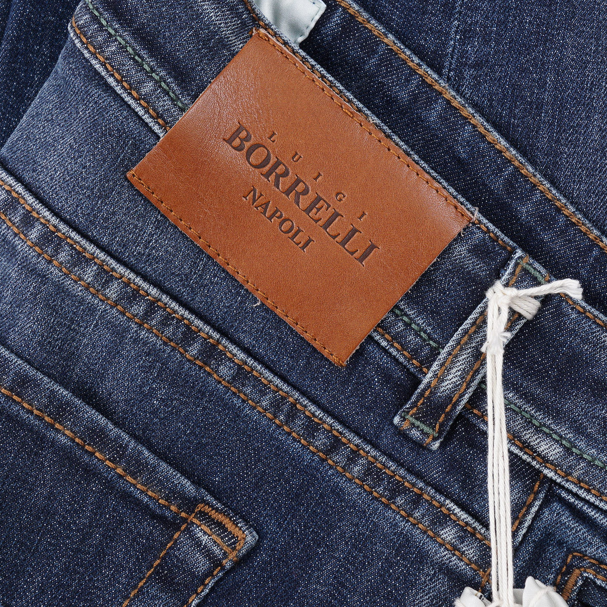 Luigi Borrelli Slim-Fit Denim Jeans