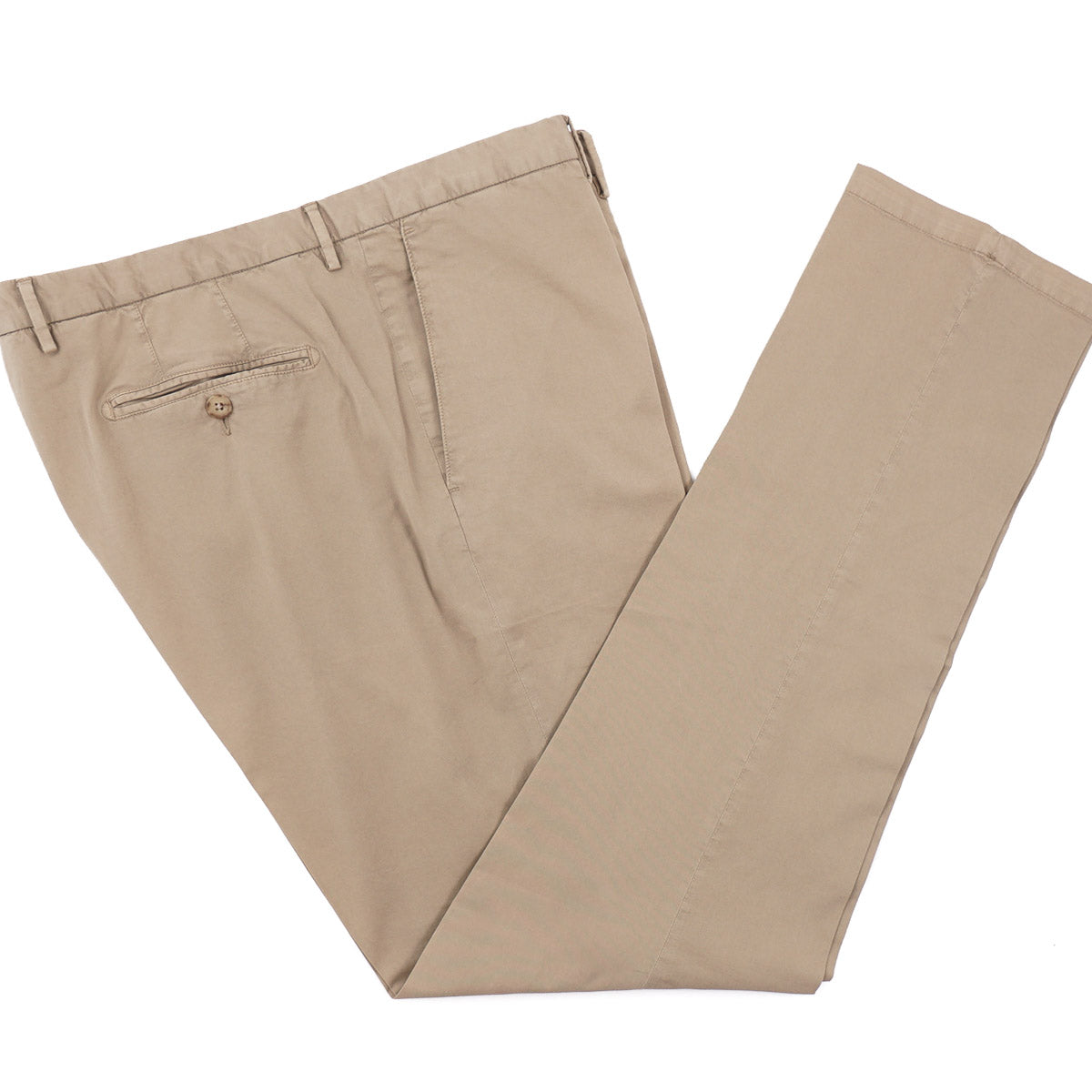 Boglioli Tailored-Fit Cotton Pants