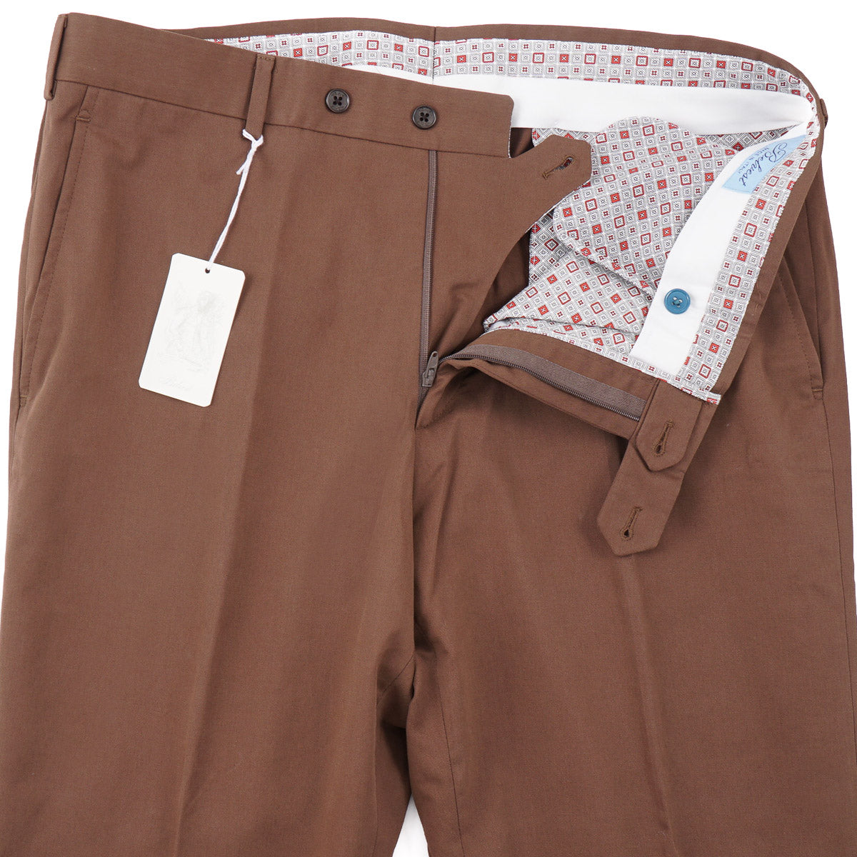 Belvest Twill Cotton-Cashmere Pants