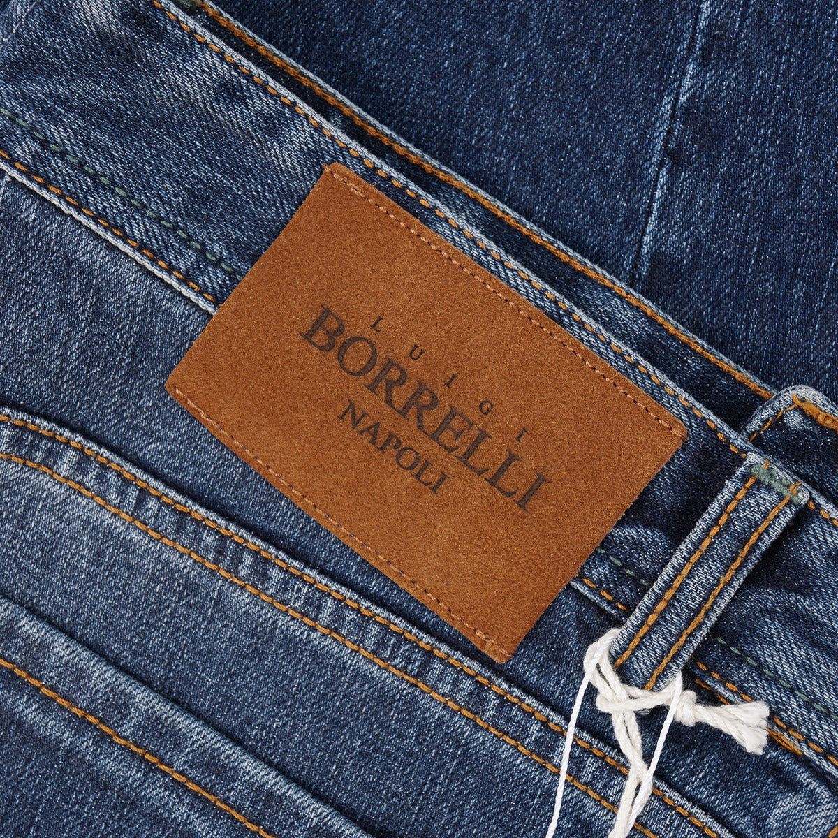 Luigi Borrelli Slim-Fit Denim Jeans