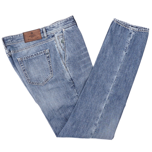Luigi Borrelli Slim-Fit Denim Jeans