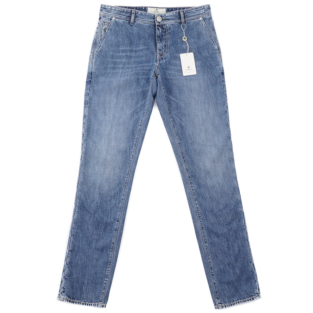 Luigi Borrelli Slim-Fit Denim Jeans