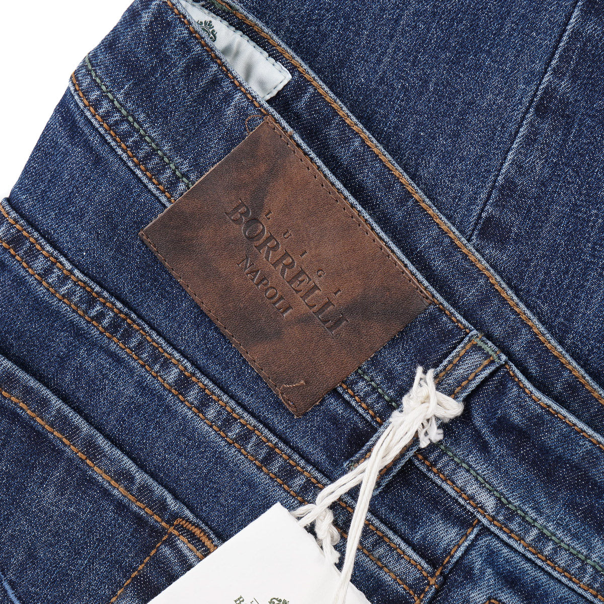 Luigi Borrelli Slim-Fit Denim Jeans