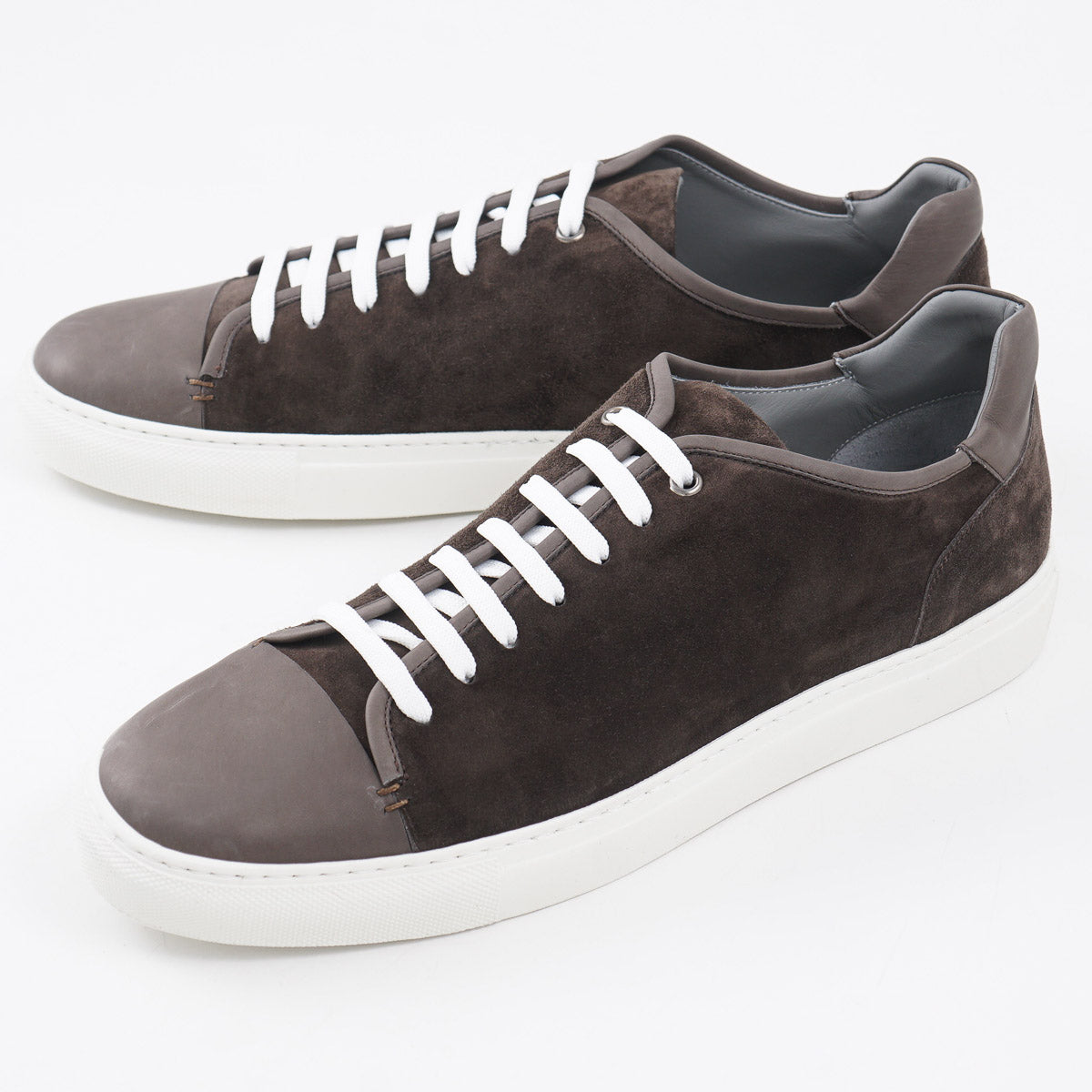 Brett Johnson Suede Low-Top Sneakers - Top Shelf Apparel