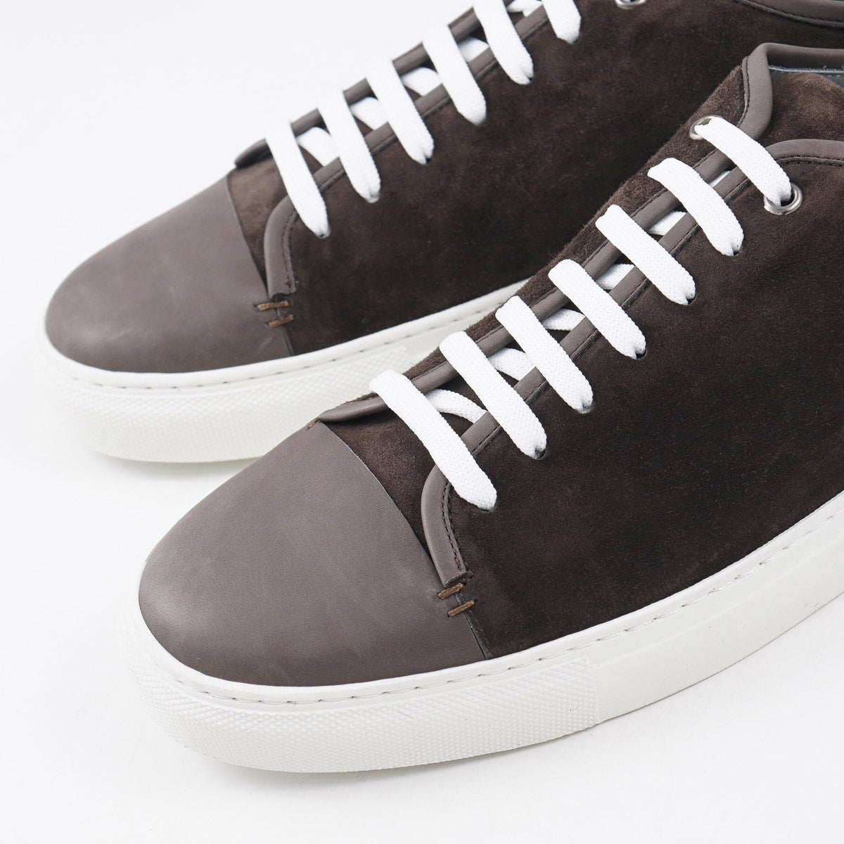 Brett Johnson Suede Low-Top Sneakers - Top Shelf Apparel