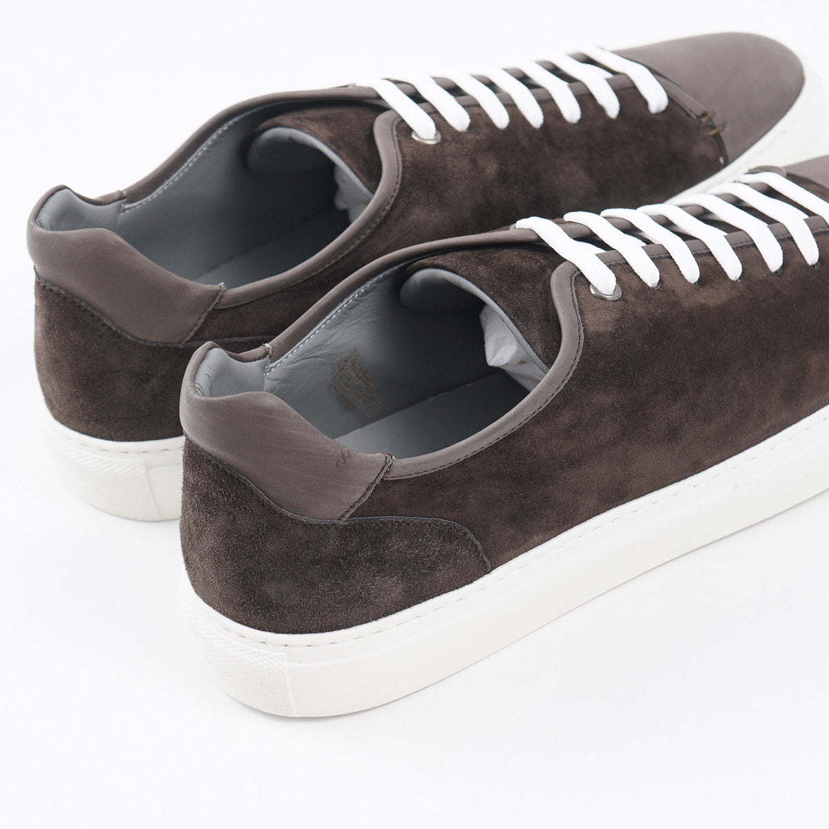 Brett Johnson Suede Low-Top Sneakers - Top Shelf Apparel