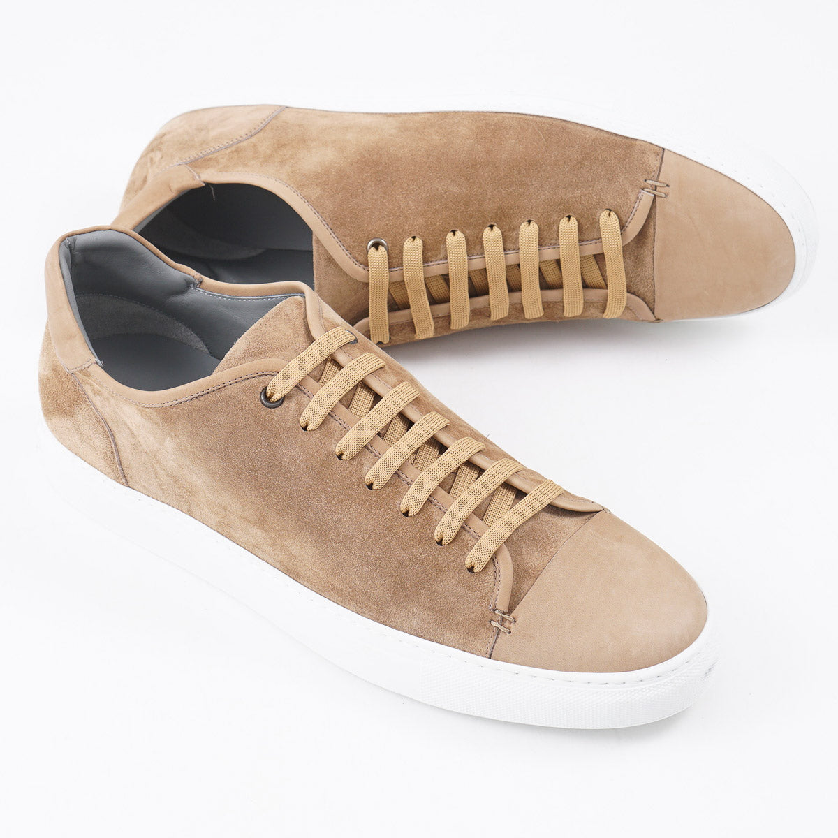 Brett Johnson Suede Low-Top Sneakers