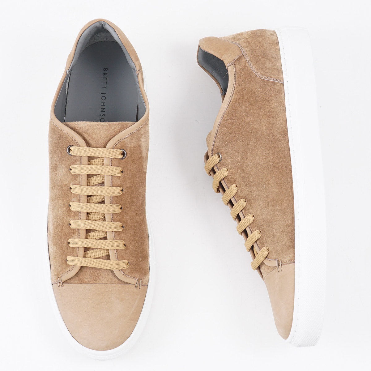 Brett Johnson Suede Low-Top Sneakers