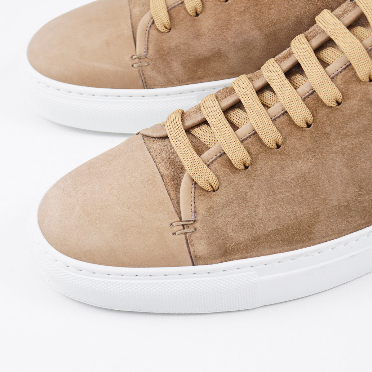 Brett Johnson Suede Low-Top Sneakers