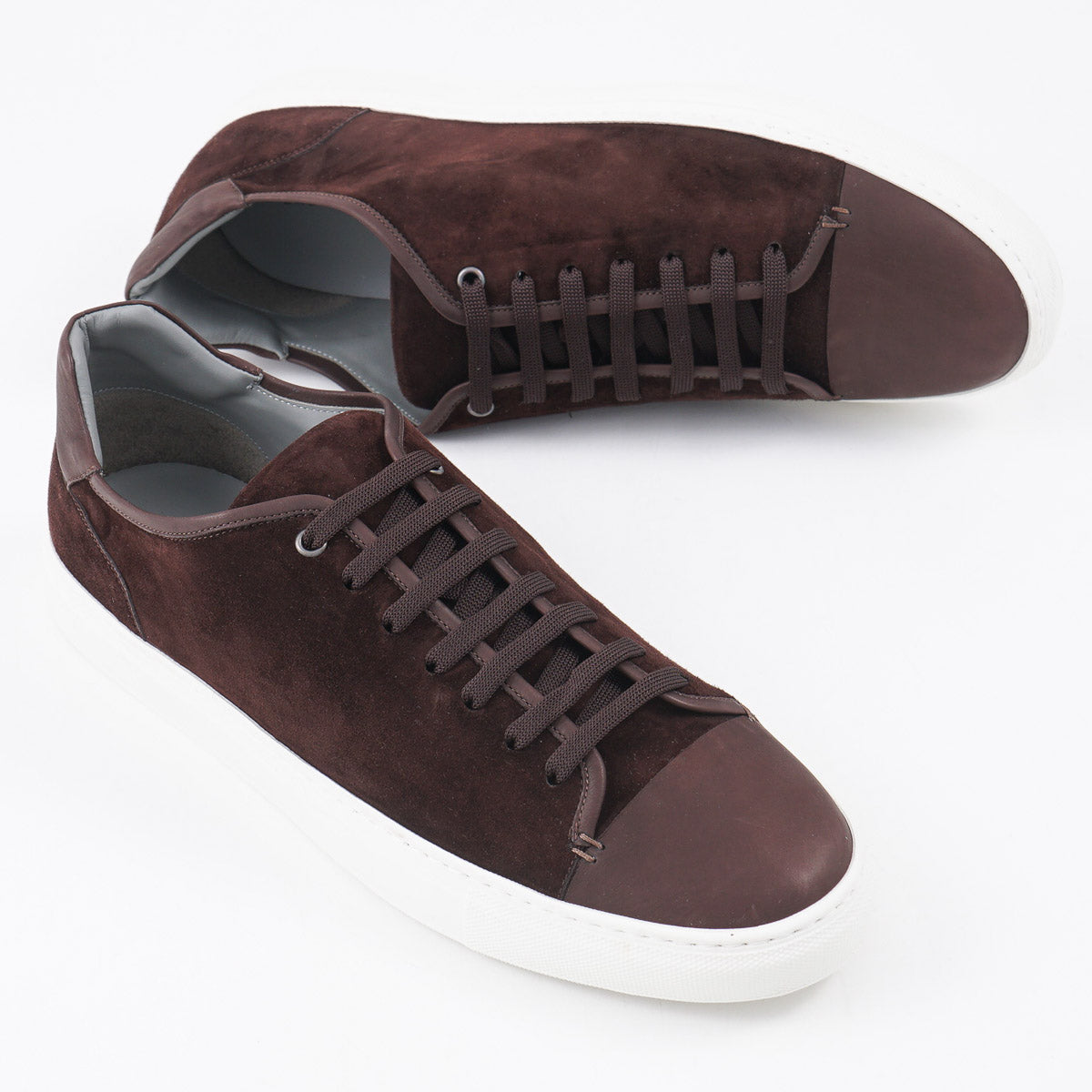 Brett Johnson Suede Low-Top Sneakers