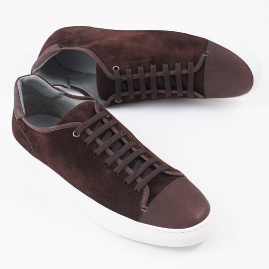 Brett Johnson Suede Low-Top Sneakers - Top Shelf Apparel