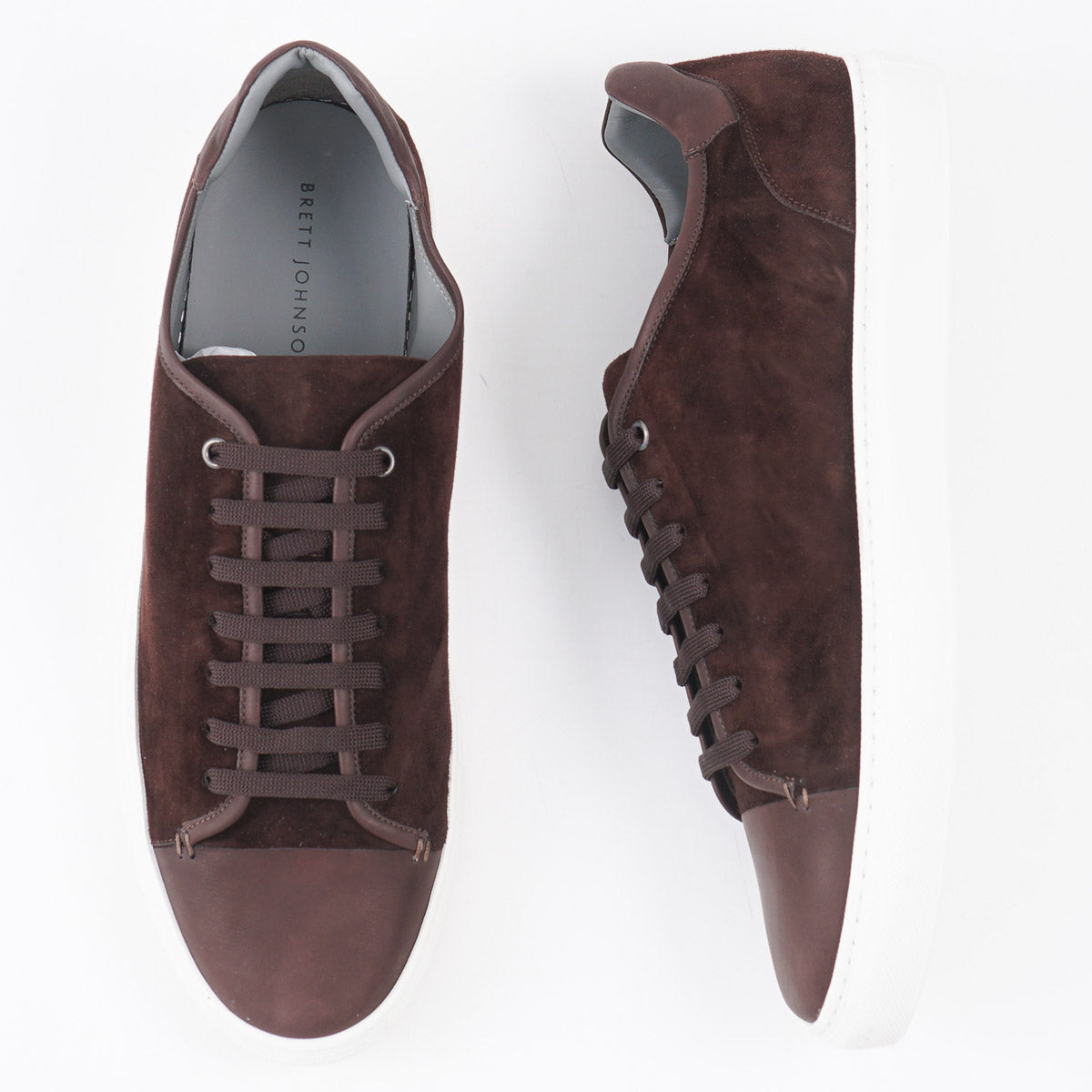 Brett Johnson Suede Low-Top Sneakers